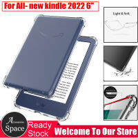 เคส E-Book 4มุม C2V2L3รุ่น11th "Kindle 2022 6.0" ใหม่ล่าสุดกันแดดป้องกันปลอกเคสโทรศัพท์แบบซิลิโคนนิ่มโปร่งใส