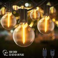 G40 String Lights Outdoor Garden Pub Decoration