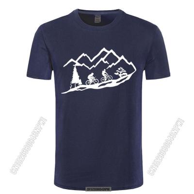 2022 Tee Mountain Biking T Shirt June July August Summer Crew Neck Cotton Cool T-Shirts Birthday Gift Tshirt Tee Unisex Mans