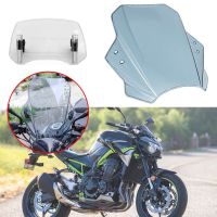 ♧▲✒ Z900 Z900RS Universal Motorcycle Windscreen Windshield Fit for KAWASAKI Z1000 Z1000R Z800 Z800E Z750 Z650 Z400 Z300 Z250SL Z125