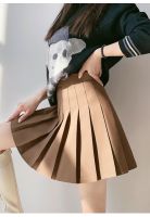 ‘；’ Pleated Skirt Female High Waist Slim Skirt Korean Style White Skirt Harajuku Skirt Women Skirt Mini Skirts  Black Skirt