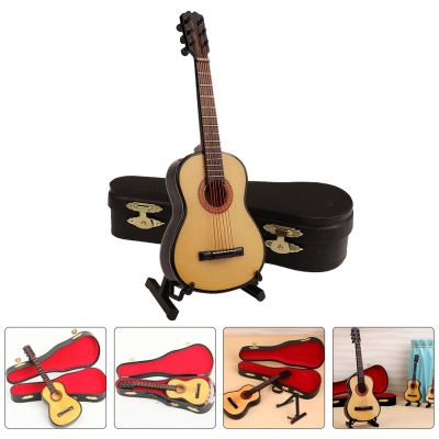 Guitar Miniature Mini Model Musical Electric Guitars Instrument Bass Acoustic Statue