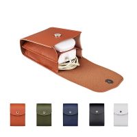 CW Portable USB Data Cable Organizer Leather Earphone StorageHeadphoneMini Cover Protector