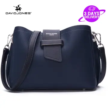 David Jones Blue Sling Bag Sling Bag For Women - Blue Blue - Price