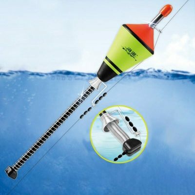 ♈✘ Portable Automatic Fishing Float Luminous Bobber Set Fish Float With Lightsticks Automatic Device Fishing Tackle Fishing Kit