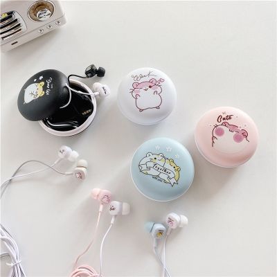 （A LOVABLE）หูฟังพร้อมไมโครโฟนมีสายแบบพกพาเคสใส่ของ Headphone Gaming ดนตรีหูฟังบลูทูธใช้งานได้อเนกประสงค์