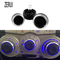 ZR สำหรับ3ชิ้นอลูมิเนียม Perodua Myvi Aircond ลูกบิด1st Gen 2005-2010 (100% Plug And Play)