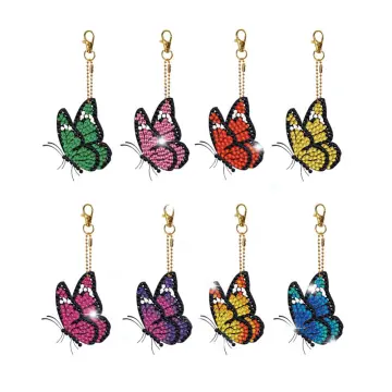 5d Diamond Painting Keychains Butterfly - Best Price in Singapore - Dec  2023