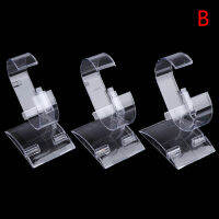 Picha 3PCS CLEAR acrylic Watch Holder Stand Rack ตู้โชว์เครื่องมือโปร่งใส