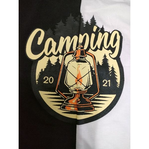 camping-เสื้อยืด-cotton
