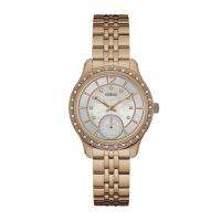 นาฬิกาผู้หญิง Guess Whitney Rose Gold Plated Ladies Watch W0931L3