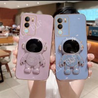 เคสเคสใส่โทรศัพท์ VIVO V29 5G แบบเคลือบแฟชั่นปกป้องกล้องกันไฟแบบทันสมัยเคสนิ่มสำหรับ Vivo V29พร้อมกรอบด้านหลัง VIVOV29 5G