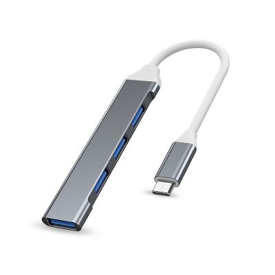 USB 3.0 /Type C ถึง4พอร์ต,แท่นวางมือถือแยกอะแดปเตอร์ OTG หลายฮับพอร์ตสำหรับสมาร์ทโฟน TypeC Huawei iPhone MacBook