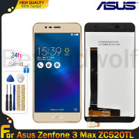 Beyondwolf หน้าจอจอ LCD แบบดั้งเดิมสำหรับ Asus Zenfone 3 Max ZC520TL/ZC553KL แสดงหน้าจอสัมผัสดิจิตอลแทนการประกอบสำหรับ Asus Zenfone 3 Max ZC520TL ZC553KL จอแสดงผล ZC553KL ZC520TL