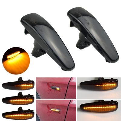 ❁✻⊙ Dynamic LED Side Marker Turn Signal Lights 8351A001 For Mitsubishi Lancer Evolution Evo X Outlander Sport RVR ASX Mirage 2014