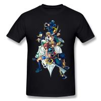 T-Shirt For Men Kingdom Hearts 2 - Characters Cover 100% Cotton Kingdom Hearts T Shirt 6Xl Funny Clothes