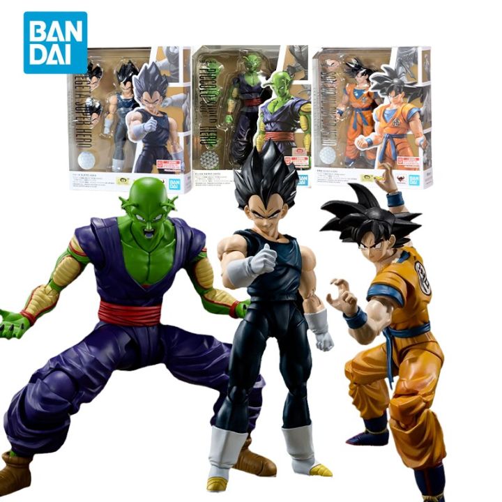 【authentic Authorization】bandai Genuine Dragon Ball Super Anime Shf Son Goku Vegeta Piccolo 2001