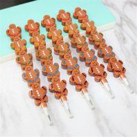 XUNJIE Non-sharpening 2Pcs School Supplies Stationery Pencil Office Supplies Christmas Standard Pencils Snowman Pencils Writing Pens Pen Caps