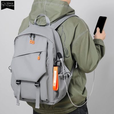 【CC】 Men  39;s Urban Man USB Backpacks for Men Commuter Laptop Trend School