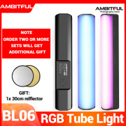Abitful BL06 BL-06 RGB đèn tuýp 3200K