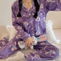 sla lou pajamas Baju Tidur Pyjamas Women Pyjamas Set 星黛露睡衣女 Sla Lou Baju Tidur Wanita Sleepwear Cute Pajamas Long Sleeve Baju Tidur Kartun Baju Tidur Wanita Nightwear