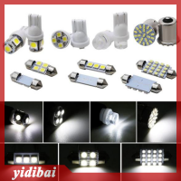 yidibai โดม14ชิ้นแพคเกจภายในรถยนต์ LED สำหรับ T10 36มม. ชุดไฟป้ายทะเบียนแผนที่