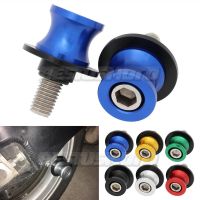 ☊ Motorcycle 10MM Swingarm Spools Slider Stand Screws For Kawasaki ZX6R ZX10R Z750 Z1000 ER6N Z250 Ninja 300 ER6F Vulcan S650