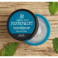 ? พร้อมส่ง The Body Shop Peppermint Reviving Pumice Foot Scrub 100ml [ Sale 10%! ]