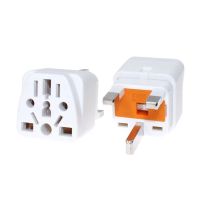 ◇⊙▦ UK Travel Plug Adapter Type G Multi-type Conversion Outlet Socket To Britain Singapore Malaysia Power Converter With Fuse 13A
