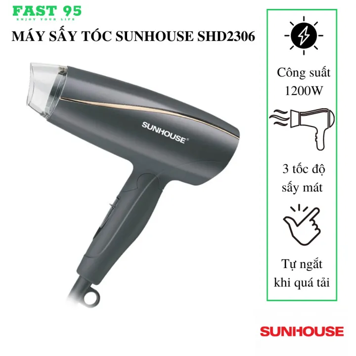 Máy sấy tóc Sunhouse là một trong những sản phẩm chất lượng với giá cả hợp lý trên thị trường. Với nhiều tính năng độc đáo, Sunhouse mang đến cho bạn sự tiện lợi và chất lượng hơn cho tóc của bạn. Xem hình ảnh để tìm hiểu thêm về máy sấy tóc Sunhouse.