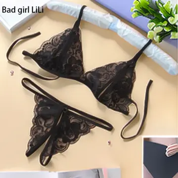 Sexy Lingerie Open Crotch Bikini Women's clothing#Women's Lace Sex