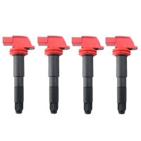 4PCS Ignition Coil Replacement Accessories 94860210414 0040102006 for Porsche Panamera Turbo S Executive Cayenne GTS 4.8L