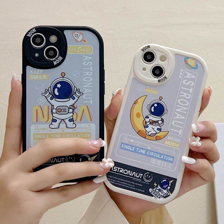 สำหรับ-เคส-iphone-11-13-14-12-pro-max-nasa-space-ปลอกนักบินอวกาศสำหรับ-iphone-11-13-14-12-pro-max-7-8-plus-xr-xs-x-6-6s-se2-se3-เคสกันกระแทกเลนส์ป้องกัน-7plus-8plus-14pro-12pro-13pro-11pro-max-14plus