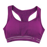 Women Seamless Racerback Sports Top Yoga Fitness Padded Stretch Workout