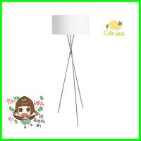 ไฟตั้งพื้น EGLO FONDACHELLI 95539 สีขาว/เงิน 1 หัวFLOOR LAMP EGLO FONDACHELLI 95539 WHITE/SILVER 1-LIGHT **ด่วน สินค้าเหลือไม่เยอะ**