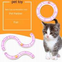 [New pet products]ของเล่นลูกบอลติดตามของเล่นเพื่อการสื่อสารของแมวทรงกลมจุกดูดเล่นอุโมงค์สัตว์เลี้ยงอุปกรณ์เสริม