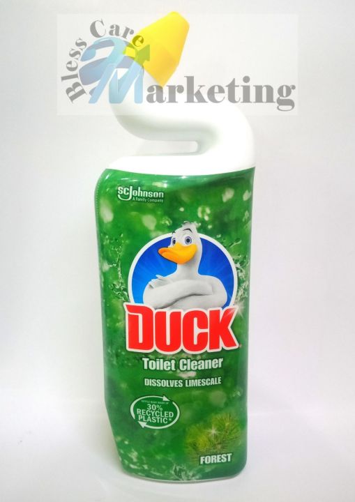 AUTHENTIC SCJOHNSON DUCK TOILET CLEANER FOREST / LEMON / OCEAN / COSMIC