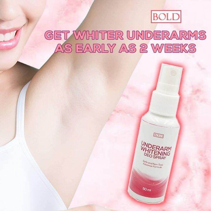 100 Safe to Use Product Underarm Whitening Deo Spray (COD) Lazada PH