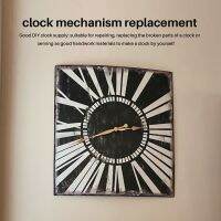 High Torque Long Shaft Clock Movement Mechanism with 12 Inch Long Spade Hands (Gold)