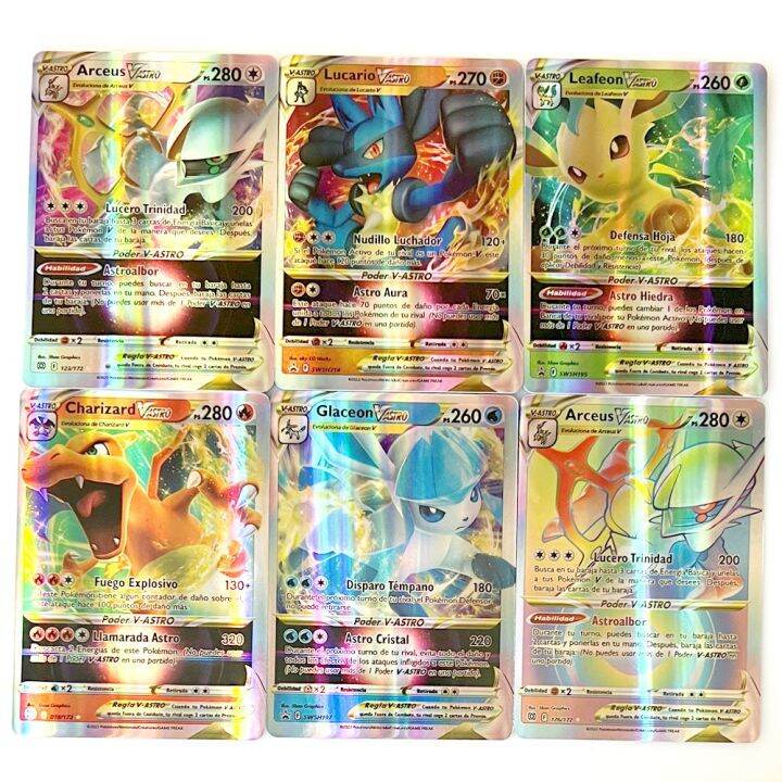 Pokemon Cards GX Tag Team Vmax EX Mega Energy Shining Pokemon Card ...