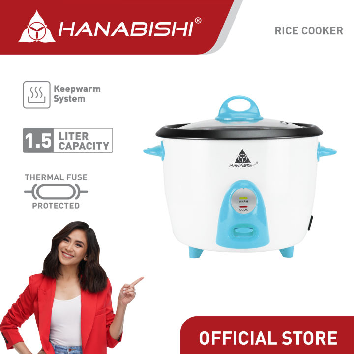 Hanabishi Rice Cooker (available in different sizes) HHRCFS