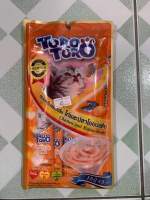 Toro Toro ขนมครีมแมวเลียรสไก่และปลาโออบแห้ง 15กรัม