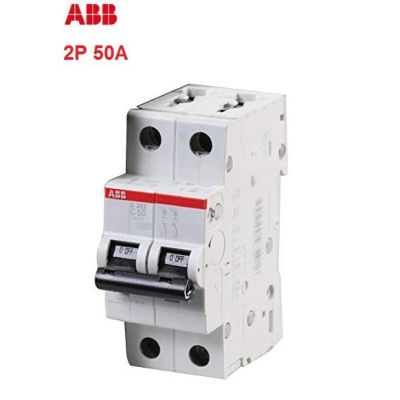 มาใหม่ ABB เมนเบรกเกอร์ เบรกเกอร์ MCB 2P 50A S202M-C50 คุ้มสุดสุด เบรก เกอร์ กัน ดูด เบรก เกอร์ ไฟ บ้าน เบรก เกอร์ 3 เฟส เซฟตี้ เบรก เกอร์