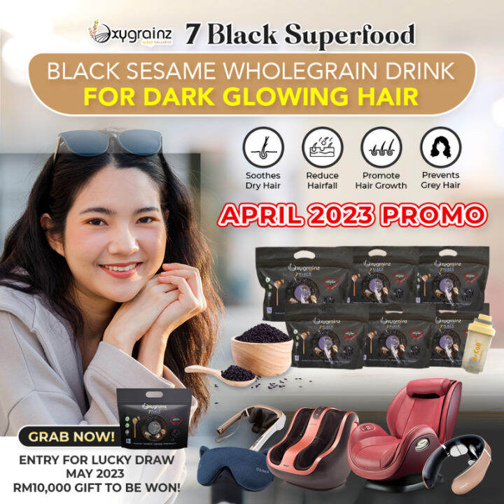 【ITSCOLL】Oxygrainz Prevent Hair Loss Breastfeeding Milk Booster Tambah