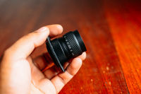 (For Olympus Panasonic Mirrorless)เลนส์มือหมุน ละลายหลัง รูรับแสงกว้าง 25mm F1.4