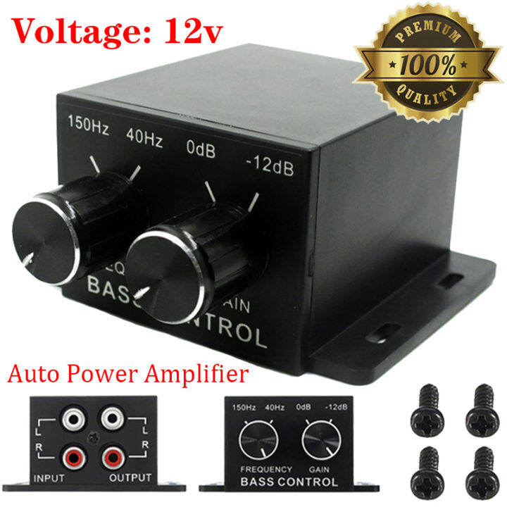 Car car amplifier audio regulator subwoofer equalizer crossover