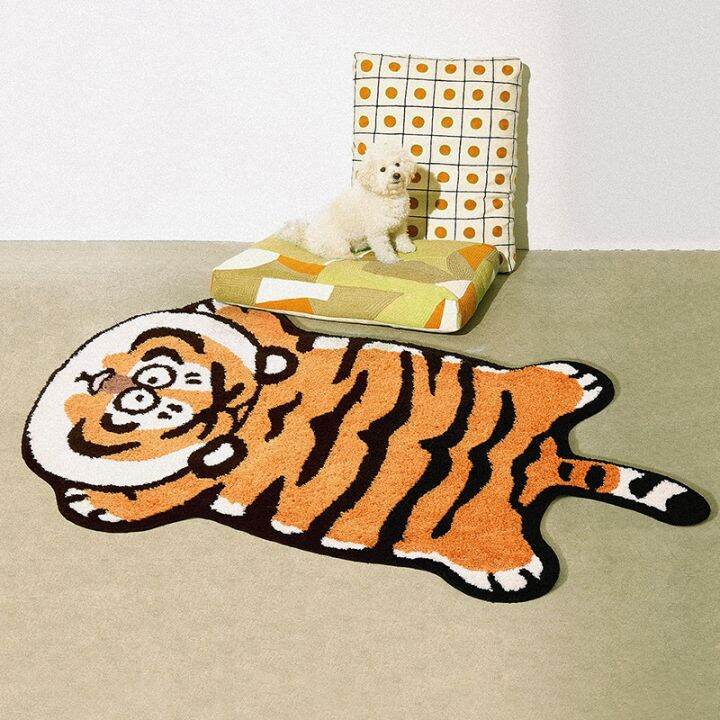 cartoon-tiger-rug-non-slip-bedside-car-absorbent-bathroom-mat-animals-print-rugs-for-kids-room-decor-cute-furry-cars