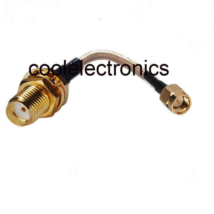 RG316 SMA Male to SMA Female Nut Bulkhead Connector RF Coax Coaxial Pigtail Cable 10/15/20/30/50cm 1/2/3/5/10/15/20m