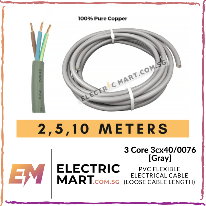 3-core-x-40-0076-pvc-flexible-wire-supply-electrical-cable-3x40-0076-or