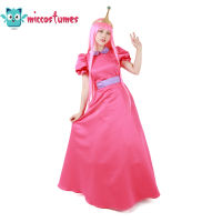 Princess Bonnibel Bubblegum Cosplay Costume with Crown